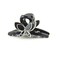 Noble Little Butterfly Women Ponytail Holder Hair Claw Clip 1 PCS(D95)(Black)
