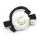 Flower Noble Hair Elastic Ponytail Holder(B67)(White)