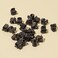 100PCS Tiny Hair Clips for Girl,Mini Claw Clips for Women, 1cm Black Plastic Mini Claw Clips for Babies, Hair Accessories for Women,Non Slip Pins Hair Clamps,Designed for Thin Or Thick Hair,Good Gift