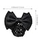 10PCS Hair Net with Bow, Holder Women Hair Snood Net Bowknot, Cover Barrettes Net Snood Hairnet Lace Bow Bow-knot Decor Hair Clip Hairnet (Black)