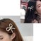 10pcs Pearl Bow Hair Clips，Hair Barrettes Accessories Girls and Women，Faux Pearl Hair Barrette，Decorative Bobby Pin Barrette，Bow Pearls Hairpin，Non-Slip Duckbill Clip，Non-Slip Hairpin Pearl Barrette