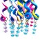 12 Colors Girls Hair Braid Clips, Hair Styling Twister Barrette, Spiral Spin Hair Tool Accessories for Birthday Pary, Bar, Wedding