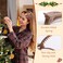 12PCS Flat Hair Clips, Flat Claw Clips for Thin Hair, Matte Lay Down Claw Clips for Women, 3 Sizes Alligator Hair Clips, Slide Hair Clips, Christmas Hair Accessories, Brown