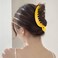 12pcs/pack Banana Hair Clip Floral Clincher Hair Claws Bohemia Style Wrapped Banana Hair Clip Hair Comb Hair Jaw Clips Fish Shape Grips Clamp Hair Accessories for Women Girls (LV07-12PCS MIX)