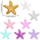 16 Pcs Starfish Hair Clips Sequin Glitter Sea Star Hair Barrettes Sparkling Alligator Clips Cute Headpiece Accessories for Women Girls