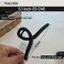 5 Inch Hair Claw Clips Extra Large No Slip Big Matte Jaw Butterfly Clip for Thin Fine Thick Hair Women, 2 Pack Black