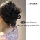 5 Inch Hair Claw Clips Extra Large No Slip Big Matte Jaw Butterfly Clip for Thin Fine Thick Hair Women, 2 Pack Black