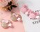 2 Pairs Mouse Ears Hair Clips Baby Girls Mini Hair Accessories Glitter Mouse Bow Barrettes Kids Cosplay Birthday Party Decorations 2 Left &amp; 2 Right Clips