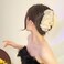 2 PCS Chiffon Silk Hair Clip with Rhinestone, Large Hair Claw Clips Bows Hair Clips Barrette Hair Accessories for Women Girls