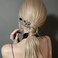 2 PCS Metal Rose Hair Sticks Flower Buns Hairpin for Women Girls Long Hair Accessories