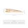 wynameleri Gold Metal French Hair Pin Clips DIY Craft Pointed Beak Clips Flat Barrettes 2.4'' 2.6 Inches 20 Packs