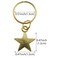 20 PACK Gold Star Hair Clips Braid Jewelry Hair Charms for Braids, Hair Rings for Braids Hair Accessories for Women Braids