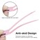 24Pcs Duck Billed Hair Clips for Styling Sectioning, Metal Hair Clips for Women Long Hair, Metal Alligator Curl Clips for Hair Roller Salon(Pink)