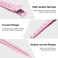 24Pcs Duck Billed Hair Clips for Styling Sectioning, Metal Hair Clips for Women Long Hair, Metal Alligator Curl Clips for Hair Roller Salon(Pink)