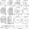 260 Pcs Hair Jewelry for Braids,Hair Beads Accessories for Dreadlock,Metal Hair Clips Cuffs Rings,Loc Rave Hair Charm Decorations Adjustable Kits for Men Women Silver