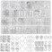 260 Pcs Hair Jewelry for Braids,Hair Beads Accessories for Dreadlock,Metal Hair Clips Cuffs Rings,Loc Rave Hair Charm Decorations Adjustable Kits for Men Women Silver