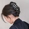 AIUPUOC Large Metal Silver Snake Accessories: Elegant Thick Hair Clips, Barrettes, Banana Hairpins for Women &amp; Girls - 2Pcs