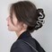 AIUPUOC Large Metal Silver Snake Accessories: Elegant Thick Hair Clips, Barrettes, Banana Hairpins for Women &amp; Girls - 2Pcs