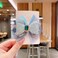 mdgfge 2 Pcs Bow Hair Clips Snowflake Blue Hair Barrettes Cute Sequins Alligator Sparkly Hair Accessories for Girls Kids Christmas Toddler Birthday Party Gift