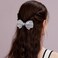 Hair Barrettes For Women - 3Pcs Butterfly Barrettes for Thick Hair French Design with Beautiful Lines Elegant and Stylish - Perfect Hair Accessories for Women (muwen)