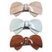 Hair Barrettes For Women - 3Pcs Butterfly Barrettes for Thick Hair French Design with Beautiful Lines Elegant and Stylish - Perfect Hair Accessories for Women (muwen)