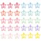 30 PACK Star Snap Hair Clips Non-slip Toddlers Colorful Cute Lovely Metal Hair Barrettes Hair Accessories for Women Girls (Style 4)