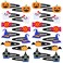 30PCS Halloween Hair Clips for Girls Women, Pumpkins Castles Wizard Hats Ghosts Candy No Slip Snap Hair Pins Halloween Hair Accessories (Halloween)