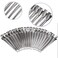 31Pcs Styling Hair Clips, Metal Duck Bill Clips for Women Girl Styling Sectioning, Duckbill Long Hair Clips, Pin Curl Clips for Hair, Alligator Roller Clip(Silver,3.5 Inches)