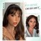 Bangs Hair Clip Clip in Bangs Real Human Hair Fake Bangs Clip on Bangs for Women 360&deg; Cover Bangs Wispy Bangs French Bangs Fringe with Temples Curved Bangs for Daily Wear Bangs Clip In Hair Extensions