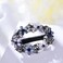 3pcs Hair Barrettes for Women Crystal Rhinestones Hair Clips French Flowers Barrettes Spring Hair Barrettes Clip Hair Styling Accessories