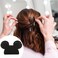 Mouse Ears Hair Claw Clips, BENOSPACE 3Pcs Acrylic Mouse Head Hair Clips for Thin Medium Curly Hair Lady Bear Non-slip Hair Catch Barrette Strong Hold Jaw Clamp Women Fashion Hair Styling Accessories