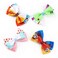 JiaDuo Baby Girls Hair Bow Clips 4pc Cartoon Birthday Party Dress Up Accessories 4 Inch