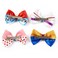 JiaDuo Baby Girls Hair Bow Clips 4pc Cartoon Birthday Party Dress Up Accessories 4 Inch