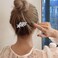 4 PACK Five-pointed Star Hairpin Rhinestone Non-Slip Hair Clip Elegant Duckbill Clip Fashion Hair Barrettes Accessories for Girls and Women (Gold+Silver)