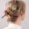 4 PACK Japanese Chinese Wooden Hair Stick, Hairpin with 4 Different Flower Styles, Retro Wooden Hair Accessories for Women Girls