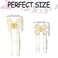 4 PCS Butterfly Tassel Hair Clip Set, Mini Metal Hair Clips with Charms, Non Slip Hair Clamps for Women Girls