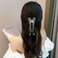 4 PCS Butterfly Tassel Hair Clip Set, Mini Metal Hair Clips with Charms, Non Slip Hair Clamps for Women Girls