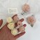 4 Pcs Flower Hair Claw Clips Large Rose Hair Clamp Nonslip Pink Hair Pins Hair Accessories for Women Girls #07