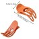 4 PCS French Concord Flat Hair Clips for Women 3.54 Inch Curved Hair Claw Clips Alligator Hair Barrettes Volume No Slip Grip Strong Hold Banana Hair Clamps Jaw Clips Styling Hair Accessories