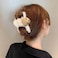 4 PCS Large Fluffy Plush Bear Hair Claw Clips Thick Long Hair Jaw Clips Barrettes Hair Accessories for Women and Girls