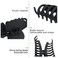 OWIIZI Large Hair Claw Clips for Women 4.3" Matte Leopard Jumbo Hair Clips Non-Slip Ponytail Barrette Strong Hold Claw Clips for Girls Long Thick Hair (4Packs)