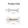 6PC Bone Hair Clips White Bone Barrettes, Halloween Costume Accessories Hairpins Cosplay