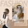 VOBOBE 4PCS Hair Bows for Women Girls, White Blue Satin Tassel Hair Ribbon Bowknot Hair Clips Barrettes for Girl with Small Long Tail Hair Accessories (Navy+Green+Blue+White)