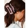 Canitor 4 PCS Matte Rectangular Banana Clips - Thick Hair Clips, Non-Slip Barrettes for Women's Thick Hair
