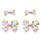 4Pcs Easter Egg Hair Bows Baby Toddler Girls Ribbon Alligator Clips Cute Hair Accessories
