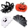 Halloween Hair Clips for Women Girls Cute Bat Spider Web Hair Claw Clips Strong Hold Non Slip Pumpkin Ghost Hair Clip Hair Grips Halloween Gifts Hair Accessories 4PCS