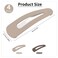 4PCS Large Snap Hair Clips,Acrylic Metal Snap Hair Barrettes,Matte Snap Clips for Women, Hair Pins for Girls, Large Barrettes Hair Accessories (3.5Inch,Brown)