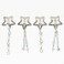 4pcs Star Hair Clips，y2k Silver Hair Barrettes，Cute Hair Clips Metal Star Hair Barrettes，Cute Tassel Metal Hair Pins，Hair Accessories for Women Girls Hair Styling Gift，Wedding Prom Hair Clips