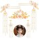 5 Pcs Flower Chinese Tassel Hair Stick Crystal Pearl Hanfu Hair Pins Classical Floral Bride Wedding Accessories for Women
