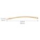 50 Gold Jumbo Bobby Pins, 3.34 Inch Metal Hair Clips Hair Pin Bobby-pins Hairpins Hair Accessories for Women Thick Long Updo Hair Style